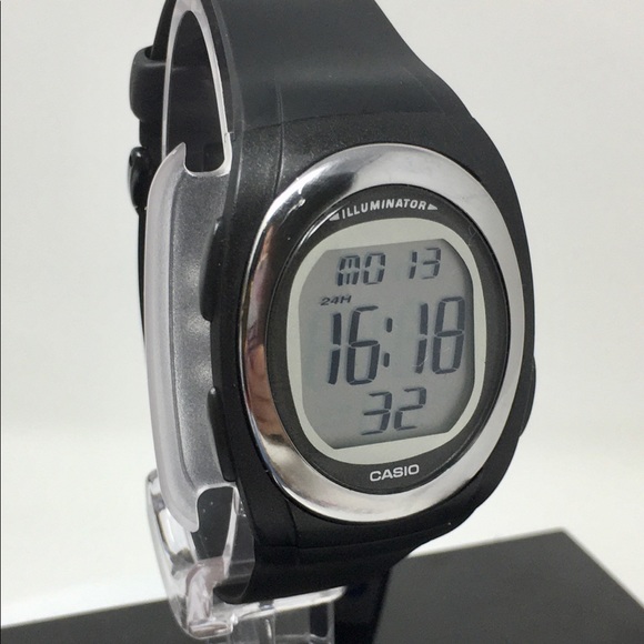 casio illuminator black watch